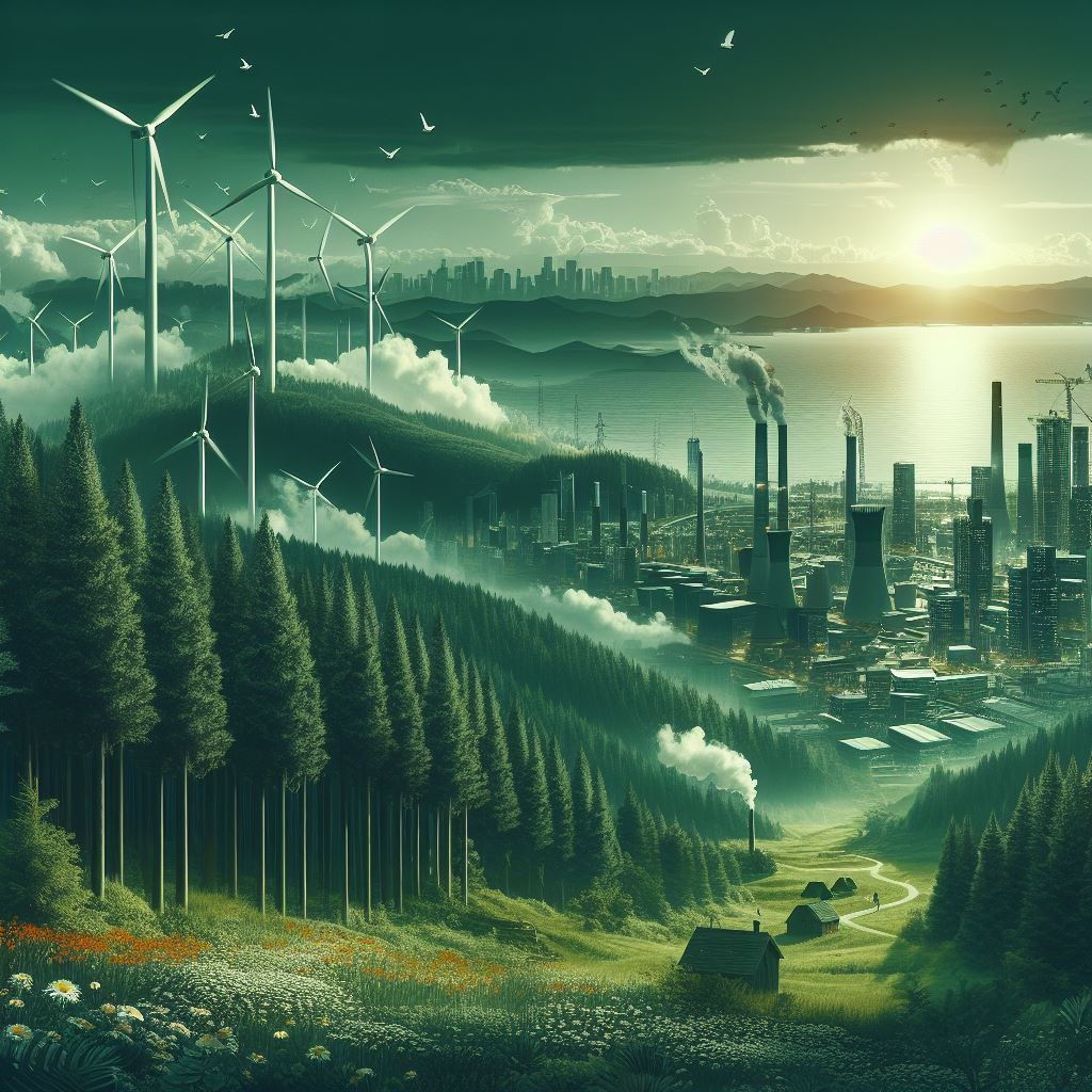 Forest and City